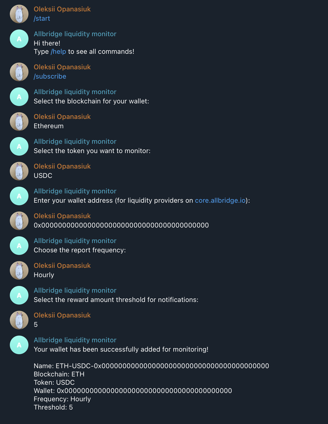 Build a Telegram Bot That Talks to the Blockchain